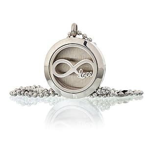 Aromatherapy Diffuser Necklace – Infinity Love 25mm
